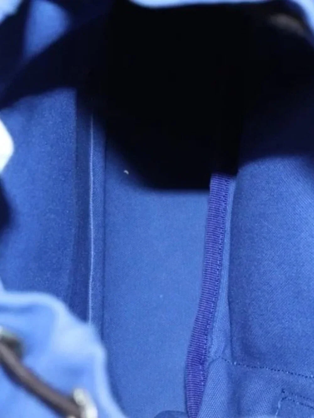 PRADA Backpack Canvas Blue Auth 88293 - Picture 9 of 16